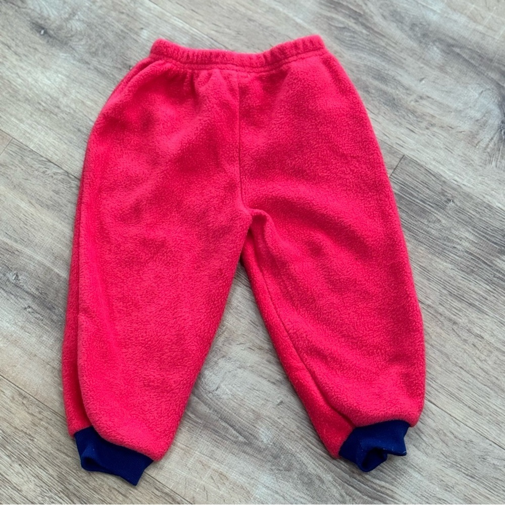Kidz Force NYC 24 Months "My Football" Red Blue Fleece Pajama Set Loungewear - Picture 10 of 13